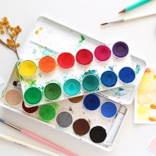 Aquarellfarben