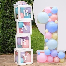Ballonboxen und Figuren