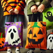 Halloween-Boxen und -Taschen