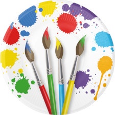 Bunte Farbe