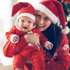 Weihnachtliche Kostüme