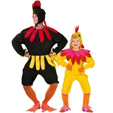 Hähne und Hühner