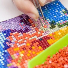 Malen mit Diamanten