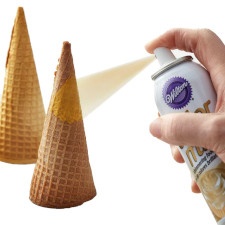 Essbare Farbsprays