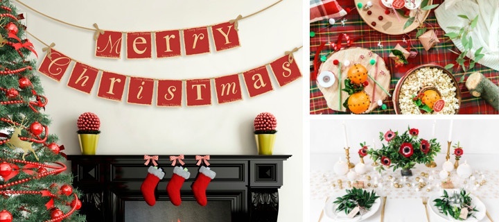  Weihnachtsdekoration Homely Christmas - Grundlagen für den Tisch 1