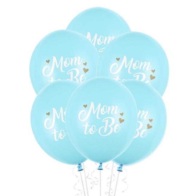 Mom To Be Latex Luftballons 30 cm - PartyDeco - 6 Stück