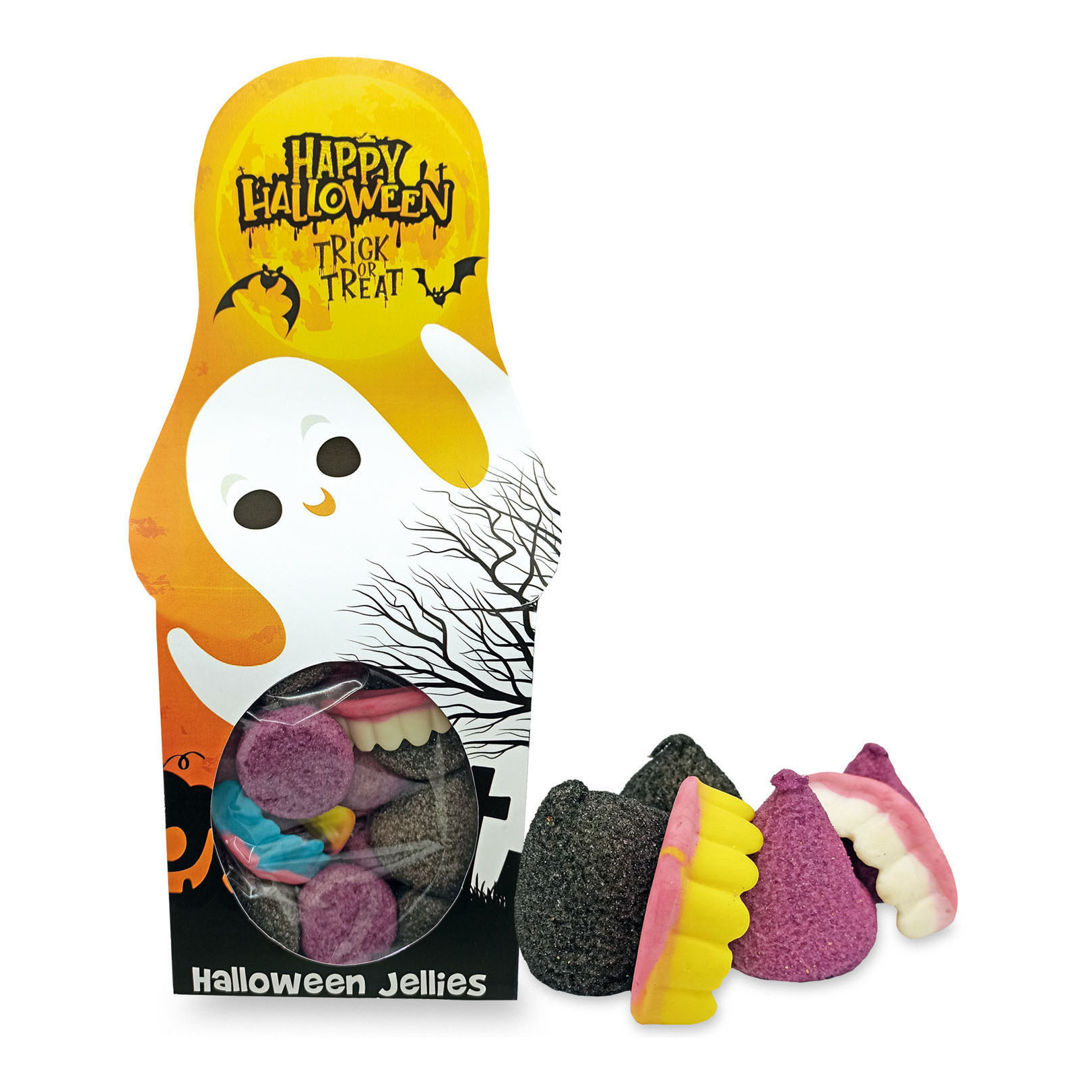 Halloween-Gespenst-Süßigkeitenbox, 150 g - 1 Stück
