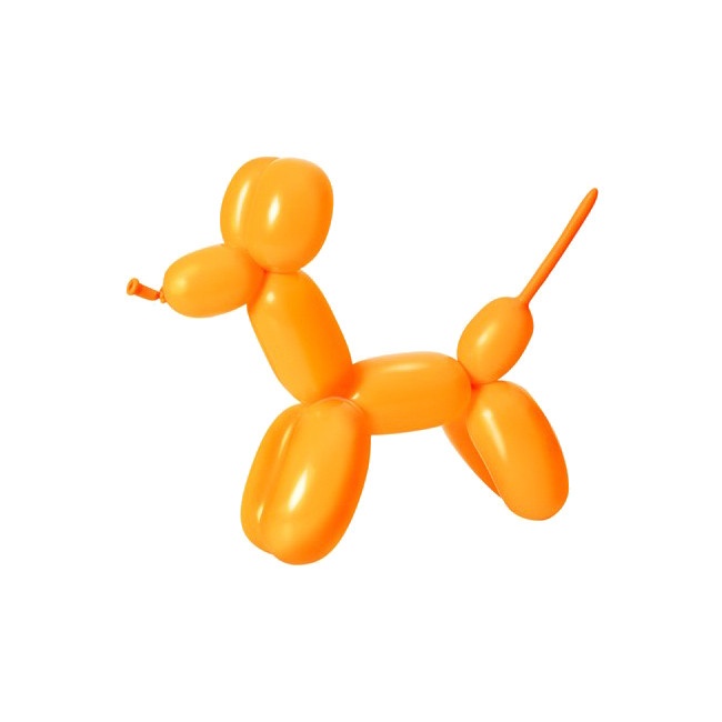 Formbare Luftballons aus Latex 1,15 m - 15 Stück