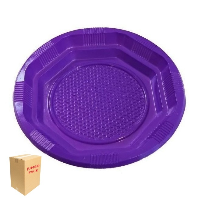 13,5 cm farbige Plastikteller - 1920 Stück.