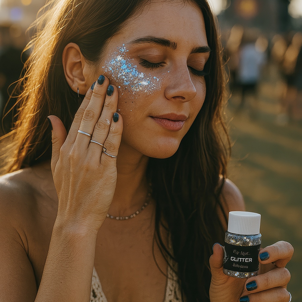 Gel mit Glitter 20 gr - 7