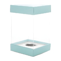 Transparente Geschenkbox für Osterei, 16 cm - 1 Stück