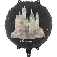 Harry-Potter-Folienballon mit Hogwarts-Schloss, 35 cm