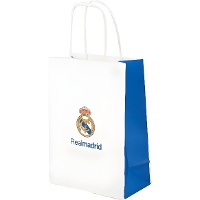 Leichte Real Madrid Geschenktüte, 21 x 16 x 8 cm