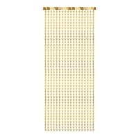 Dekorativer Vorhang mit Sternen 2,45 x 1 m