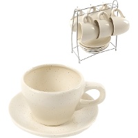 100 ml Tasse Kaffee mit Sahne - 6 Dienstleistungen