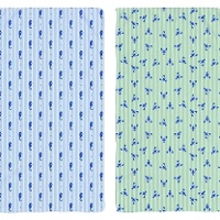 Strandtuch 170 x 90 cm mit maritimem Muster - 1 Stück