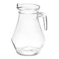 Transparente Kanne mit Henkel, 1,8 L