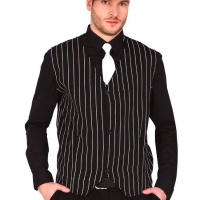 Weste mit Gangster-Streifen