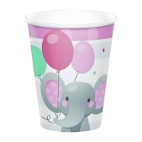 Elefanten-Baby-Becher 250 ml - 8 Stück