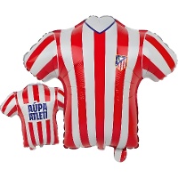 Atlético de Madrid Trikot-Ballon, ca. 60 x 57 cm