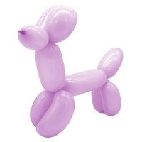 Formbare Latexballons in Pastellfarben - 50 Stück.