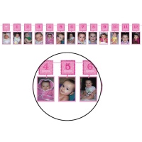 Baby-Fotogirlande - 3,65 m