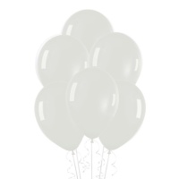 30 cm transparente Kristall-Latex-Ballons - Sempertex - 12 Stück
