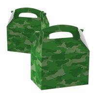 Militärische Tarnkartonschachtel - 1 St.