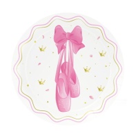 Ballerina Dessertteller 18 cm - 8 Stk.