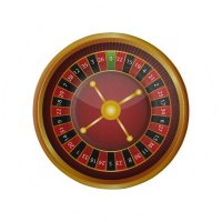 Casino-Teller 18 cm - 8 Stück