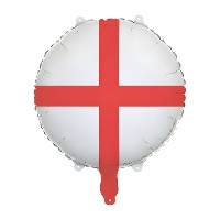Folienballon mit England-Flagge, 35 cm