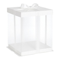 Kuchenbox 33 x 33 x 34 cm mit Schleife - Hilarious
