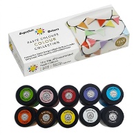Pastenfärbeset 10 gr - Sugarflair - 10 Stück.