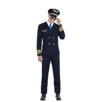 Airline Pilot Kostüm für Männer