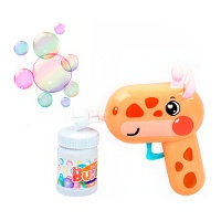 Giraffenfarbener Seifenblasenmacher - 1 Stück