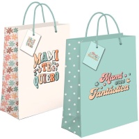 Geschenktüte 23 x 18 x 10 cm Mami ich liebe dich - 1 Stück