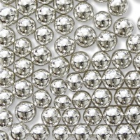 4mm silberne Perlen Streusel - PME - 25 gr