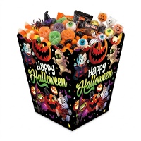 Happy Halloween Schachtel 18 x 10,5 cm - 6 Stück.