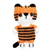 Amigurumi-Set - Strippy, der Tiger - DMC