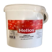 Kandierte rote Kirschen, 4 kg - Helios