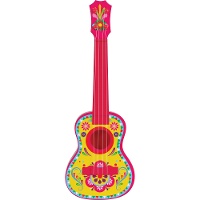 Bunte mexikanische Gitarre, 54 cm