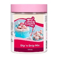 Weißes Fondantpulver für flüssige Glasur, 150 g - Funcakes