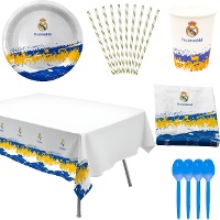 Real Madrid Party-Set - für 8 Personen