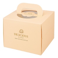 Kuchenbox 20 x 20 x 15 cm mit Basis - Hilarious