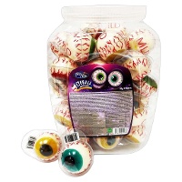 Gelee-Gummi-Augen mit Gelee 18 gr - 50 Stück.
