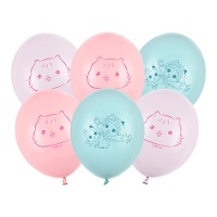 Latexballons von Gabby's Puppenhaus 30 cm - 6 Stück