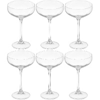 Vintage-Sektcoupes, 315 ml - 6er-Set