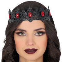 Schwarzes Königinnen-Diadem