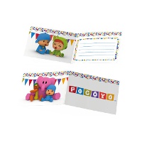 Pocoyo-Einladungen - 6 Stück