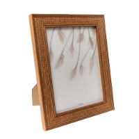 Fotorahmen 15 x 20 cm Rattan braun